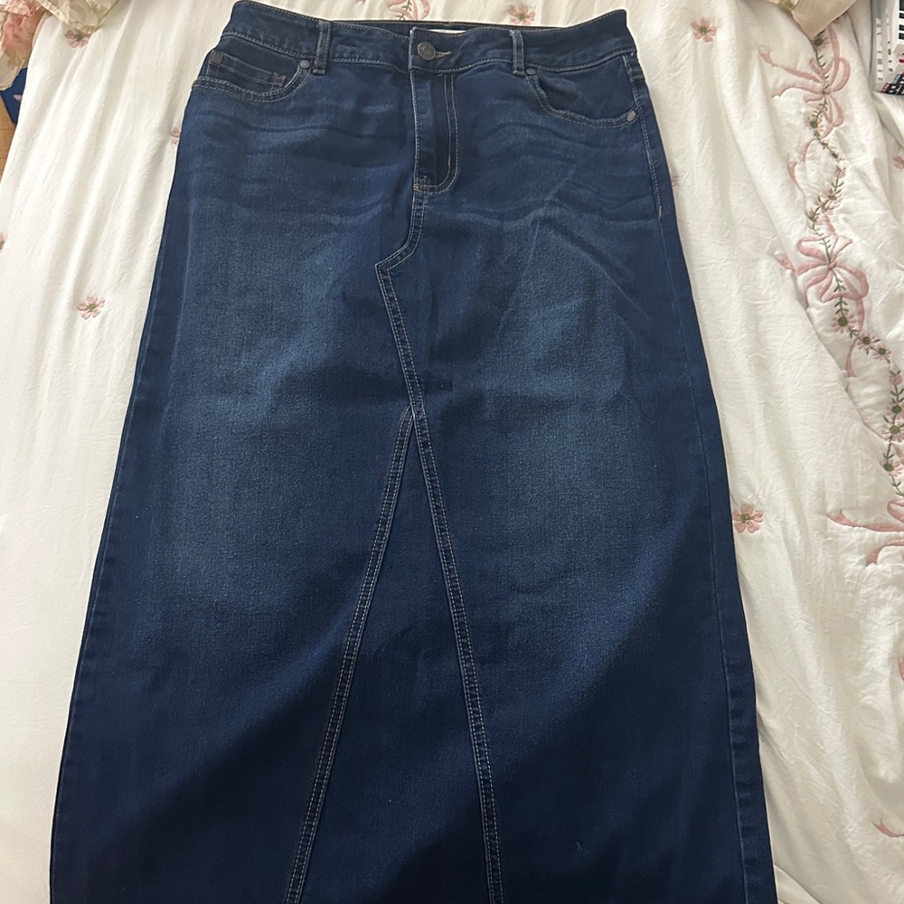 Cato Dark Blue Straight Leg Jeans